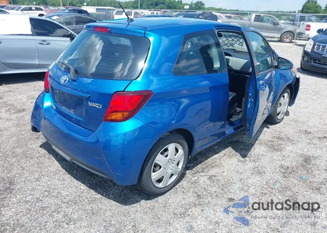 2015 Toyota Yaris L из США, поврежденный, VIN VNKJTUD38FA018344